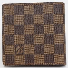 画像2: ポルトフォイユ・マルコ(N61675)ダミエ・エベヌ 旧型 (2)