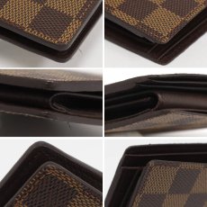 画像4: ポルトフォイユ・マルコ(N61675)ダミエ・エベヌ 旧型 (4)