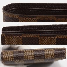 画像6: ポルトフォイユ・マルコ(N61675)ダミエ・エベヌ 旧型 (6)