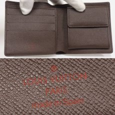 画像7: ポルトフォイユ・マルコ(N61675)ダミエ・エベヌ 旧型 (7)