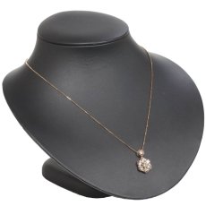 画像6: K18PGダイヤモンドペンダント D2.00 4.4g AJ付44cm (6)