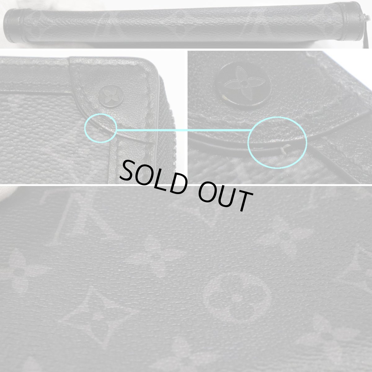 画像3: トランク・ジッピーウォレット(M80558)モノグラム・エクリプス (3)