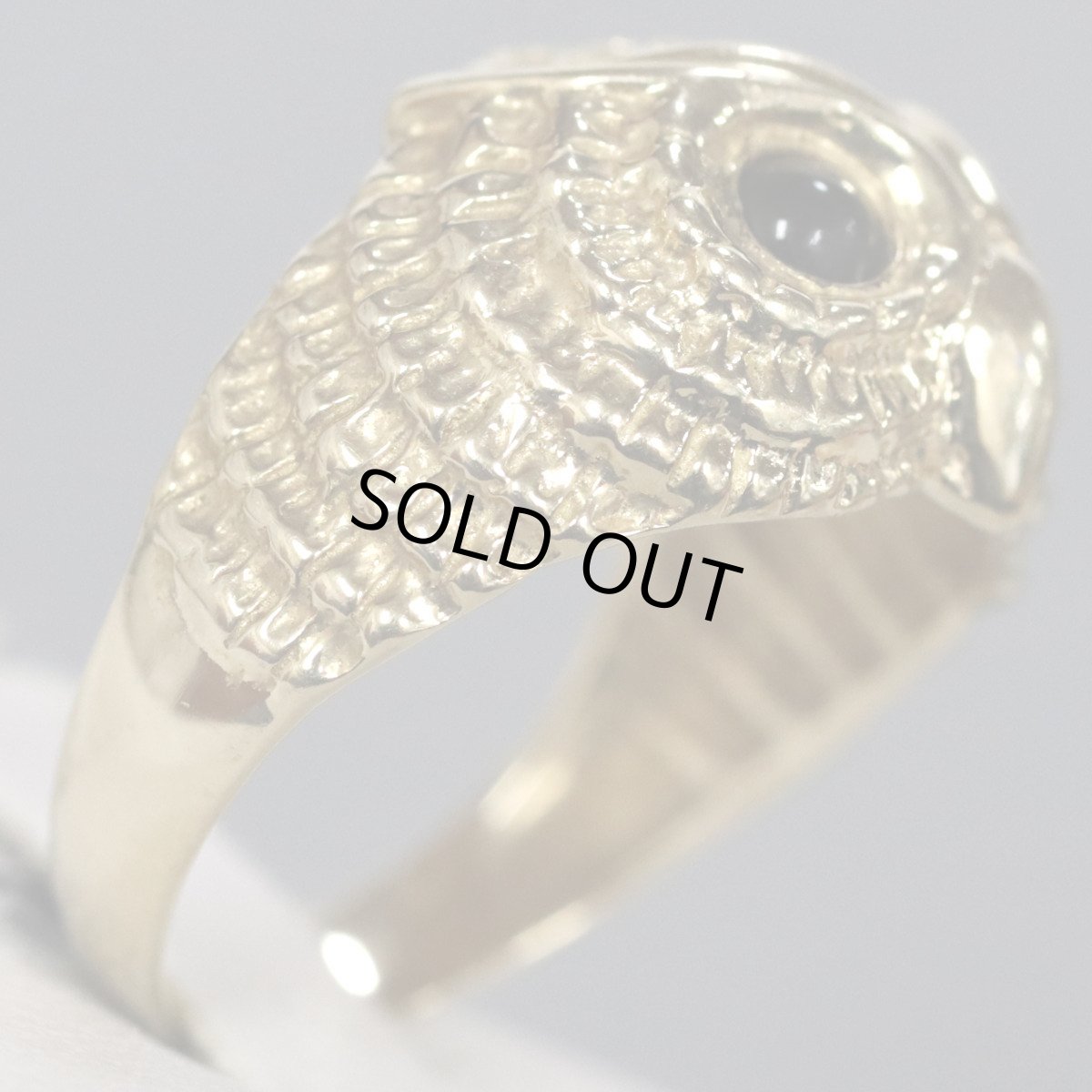 画像3: K18リング フクロウモチーフ 4.6g #11.5 (3)