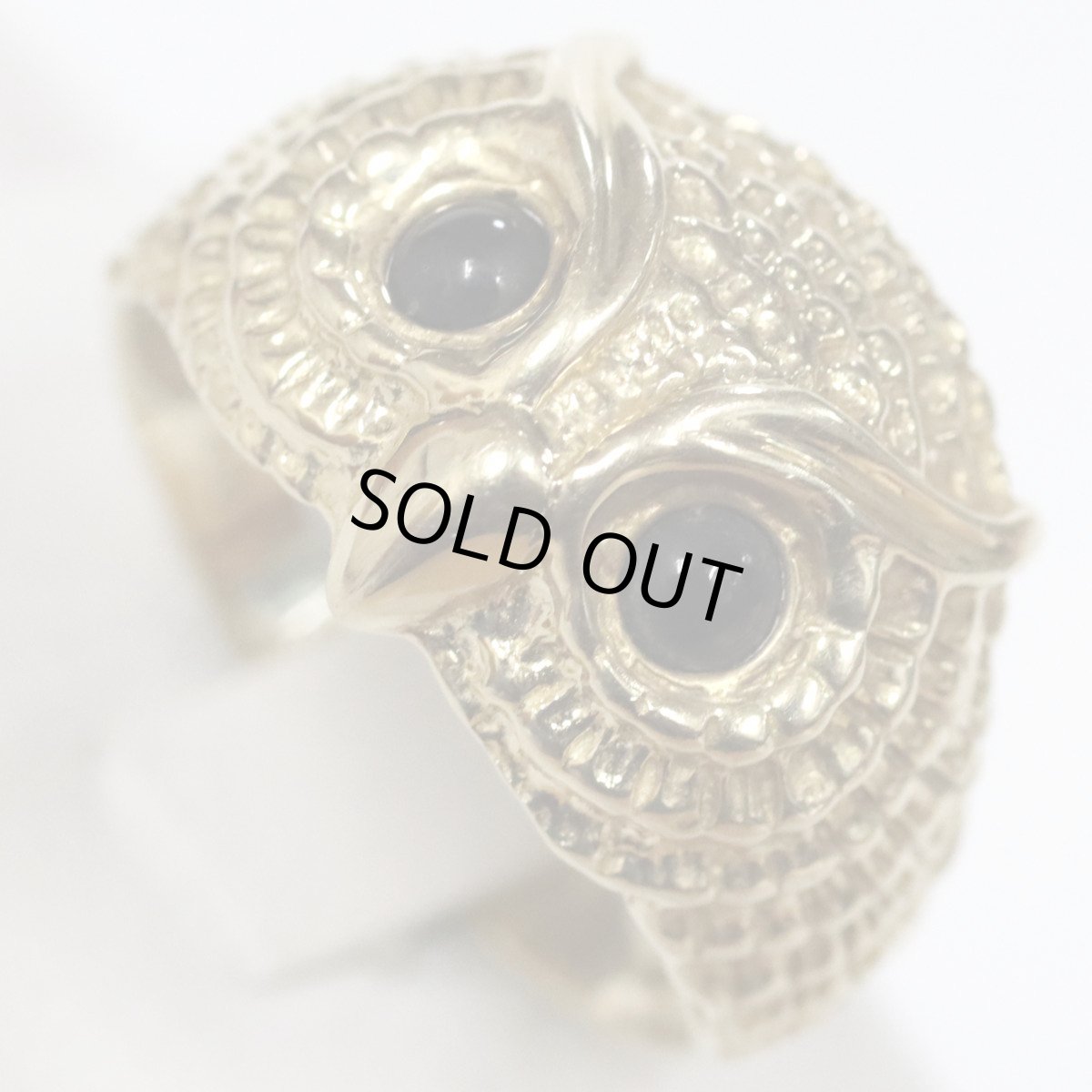 画像4: K18リング フクロウモチーフ 4.6g #11.5 (4)