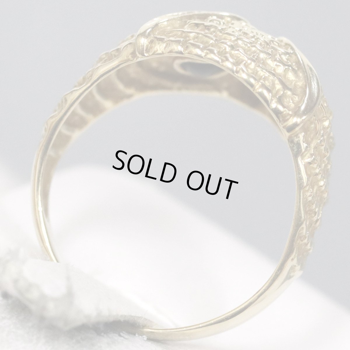 画像5: K18リング フクロウモチーフ 4.6g #11.5 (5)