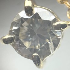 画像4: K18ダイヤモンドネックレス D0.28 2.1g 40cm (4)