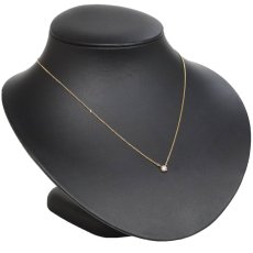 画像7: K18ダイヤモンドネックレス D0.28 2.1g 40cm (7)