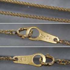 画像8: K18ダイヤモンドネックレス D0.28 2.1g 40cm (8)