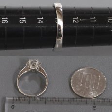 画像8: Pt900ダイヤモンドリング D2.481 6.4g #13 (8)