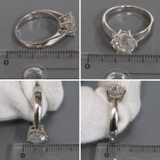 画像9: Pt900ダイヤモンドリング D2.481 6.4g #13 (9)