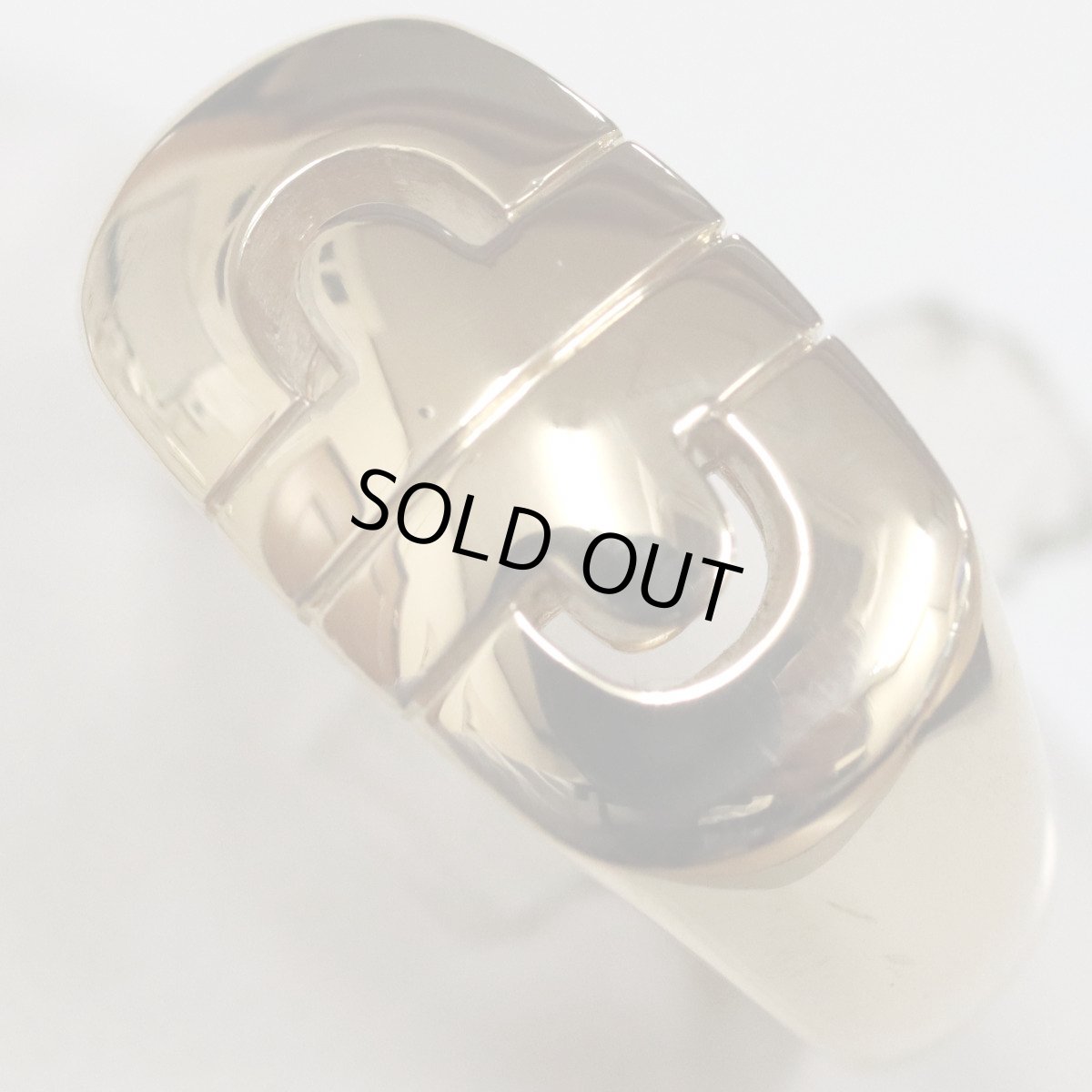 画像2: 750YGパレンテシ リング 10.1g #17.5 (2)