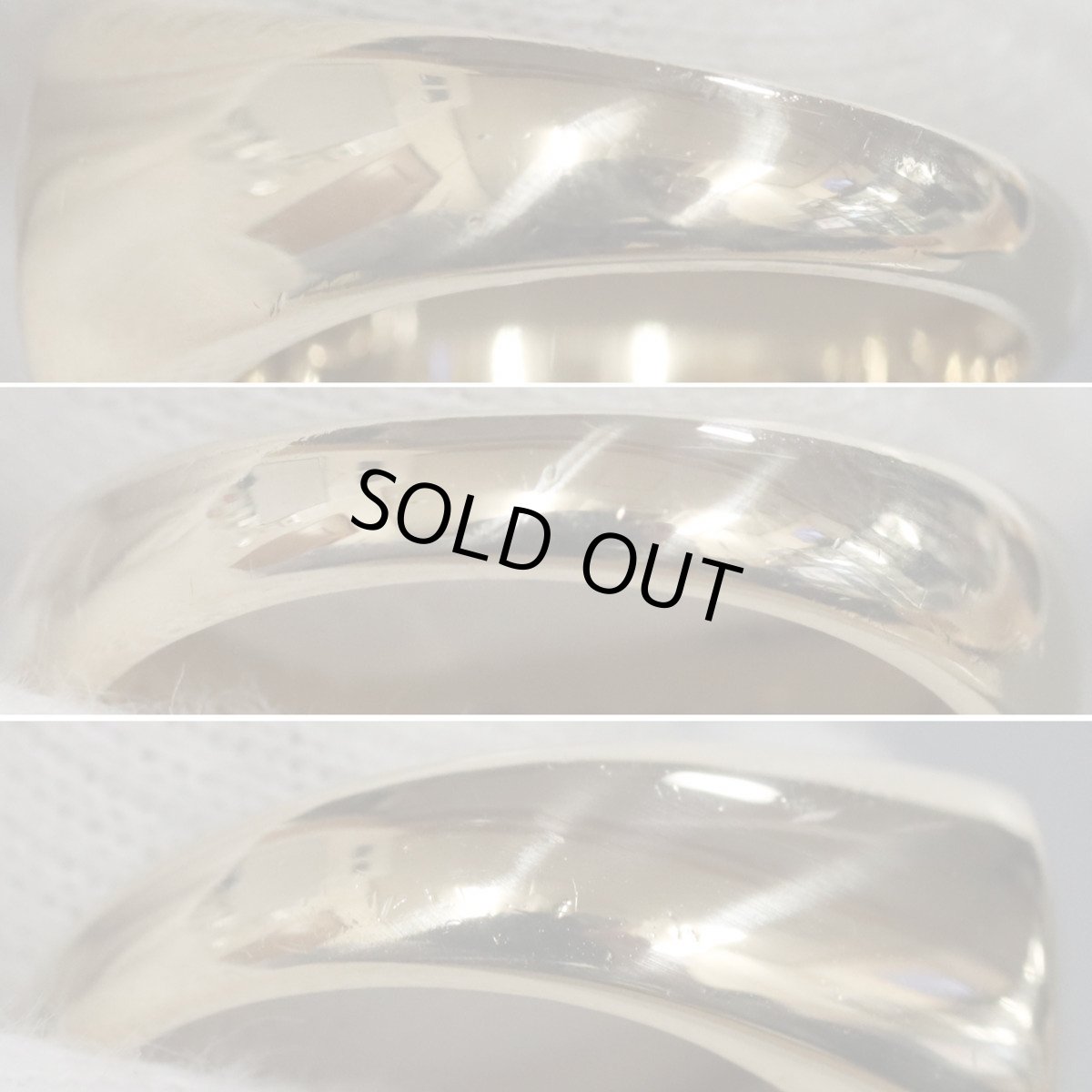 画像6: 750YGパレンテシ リング 10.1g #17.5 (6)