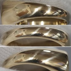 画像6: 750YGパレンテシ リング 10.1g #17.5 (6)