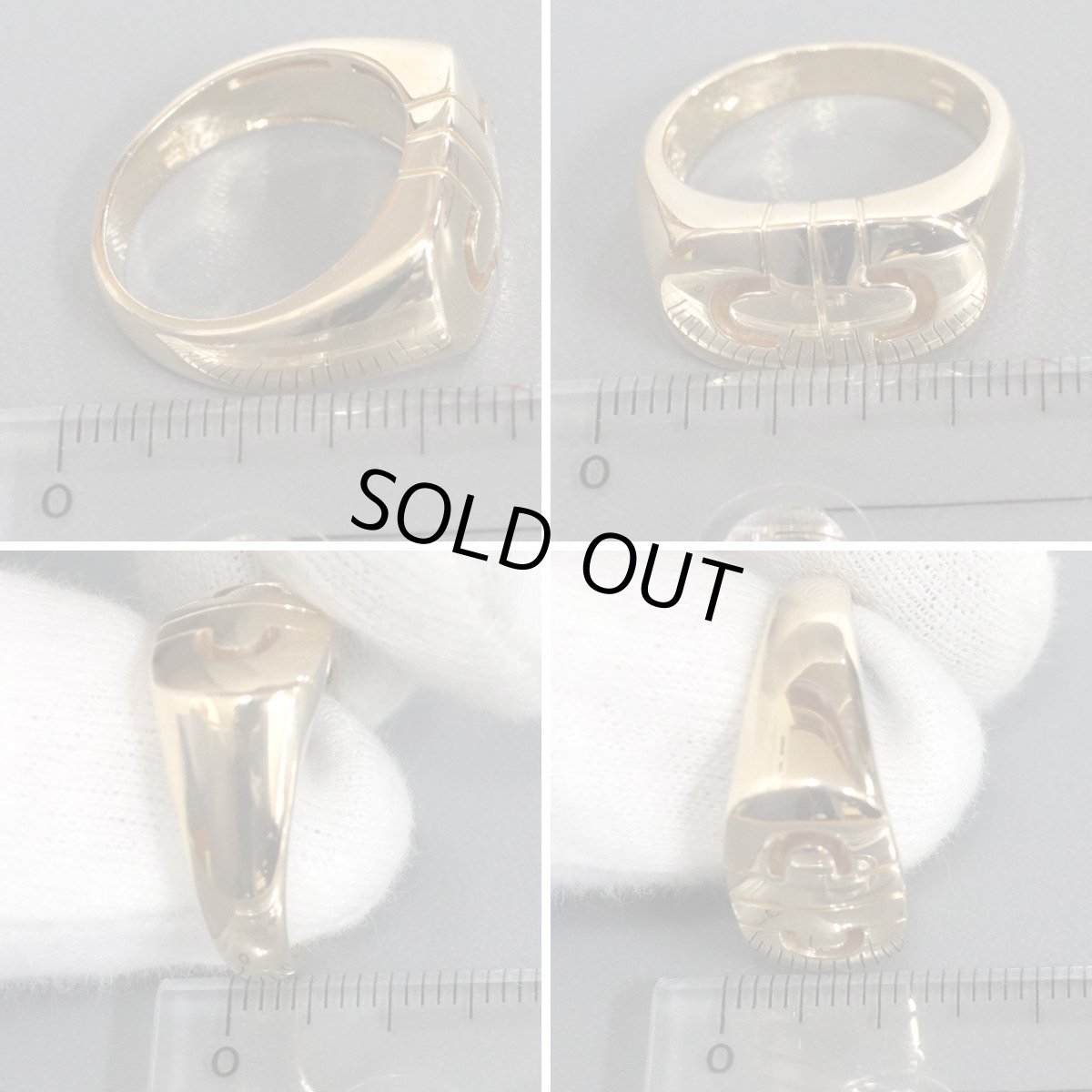 画像9: 750YGパレンテシ リング 10.1g #17.5 (9)