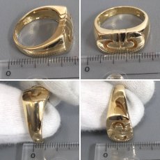 画像9: 750YGパレンテシ リング 10.1g #17.5 (9)