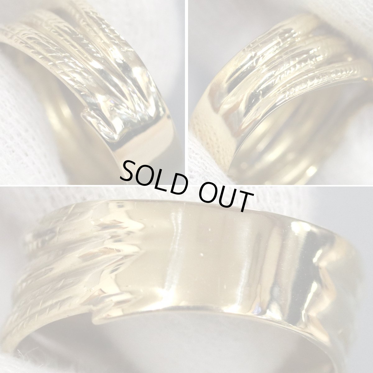 画像6: K18リング 蛇モチーフ 4.0g #12 (6)