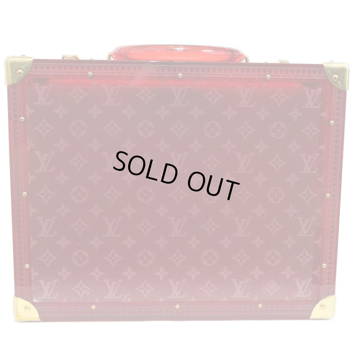 画像1: コトヴィル・リュネット・シースルー・レッド(M13182)モノグラム (1)