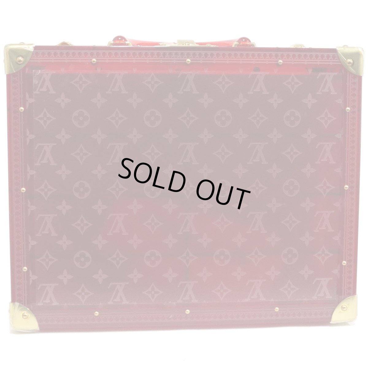 画像2: コトヴィル・リュネット・シースルー・レッド(M13182)モノグラム (2)