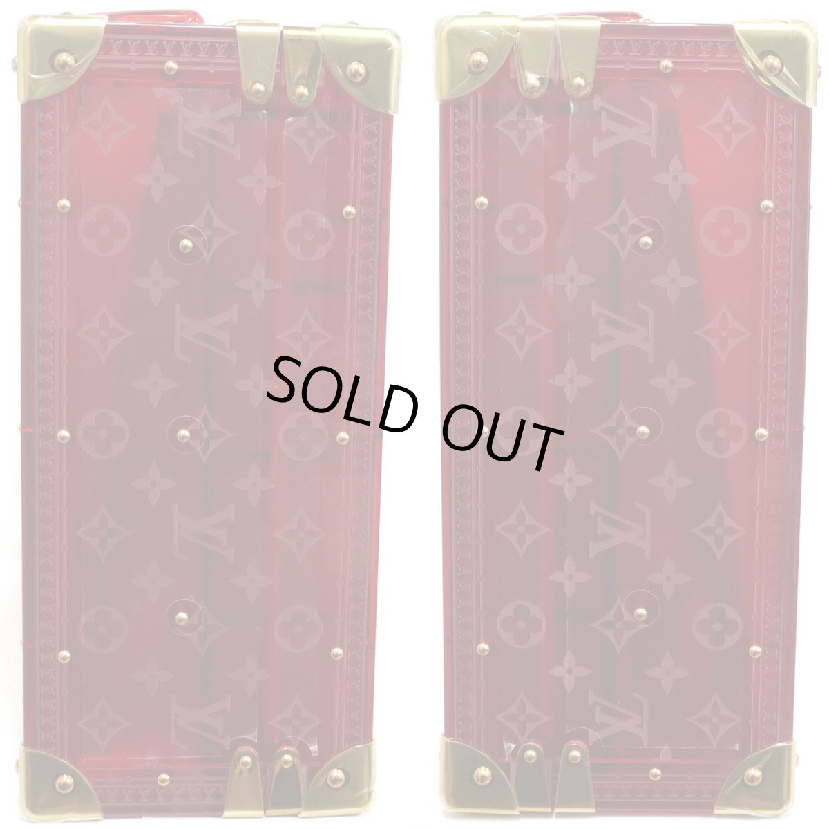 画像3: コトヴィル・リュネット・シースルー・レッド(M13182)モノグラム (3)