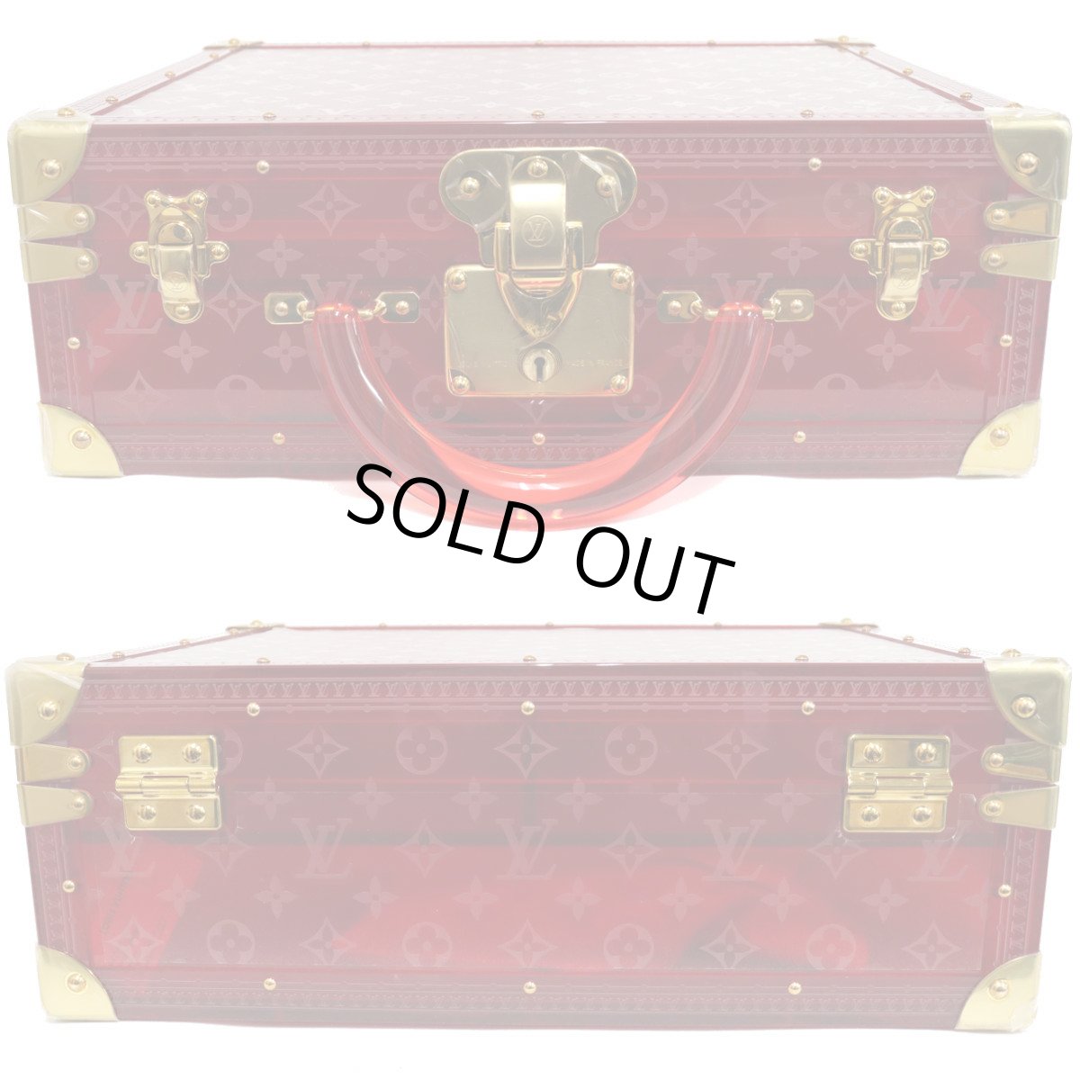 画像5: コトヴィル・リュネット・シースルー・レッド(M13182)モノグラム (5)