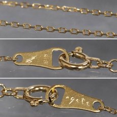 画像8: アガット K18ダイヤモンドネックレス クロスモチーフ 1.5g 45cm (8)