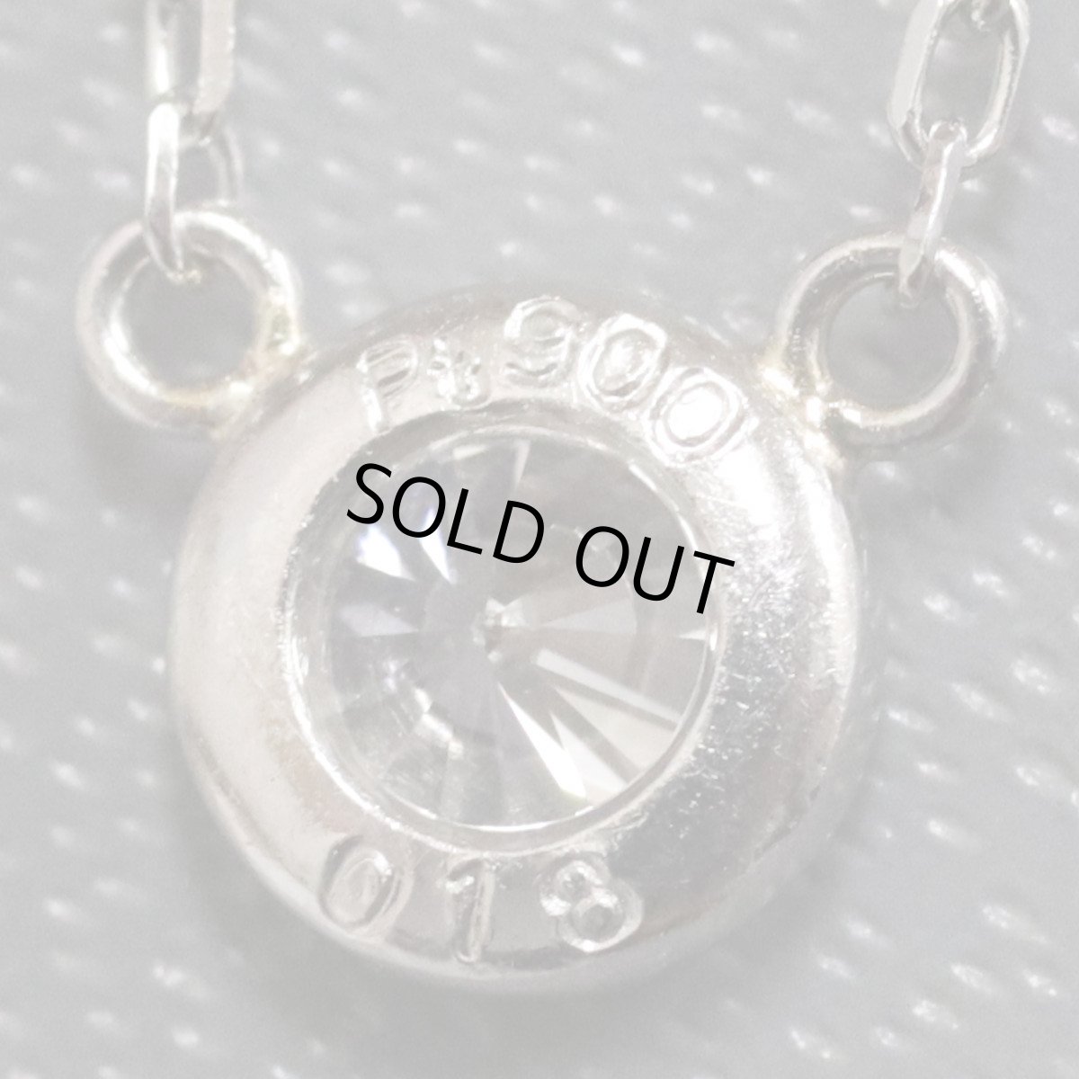 画像5: Pt850/900ダイヤモンドネックレス D0.18 1.8g 39cm (5)