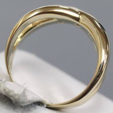 画像5: K18エメラルドルビーサファイアダイヤモンドリング 7.6g #12 (5)