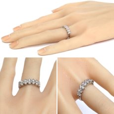 画像10: Pt900ダイヤモンド/ピンクダイヤモンドリング D0.645 ピンクD0.101 3.3g #10 ソーティング (10)