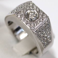 画像4: 750ダイヤモンドリング D0.25 D0.67 9.8g #12 (4)