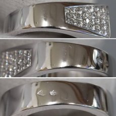 画像7: 750ダイヤモンドリング D0.25 D0.67 9.8g #12 (7)