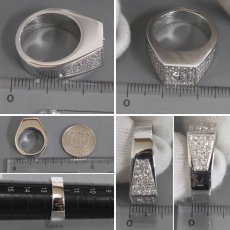 画像9: 750ダイヤモンドリング D0.25 D0.67 9.8g #12 (9)