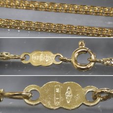 画像8: K18YG/PG/Pt900ダイヤモンドペンダント D1.50 18.9g 44cm (8)