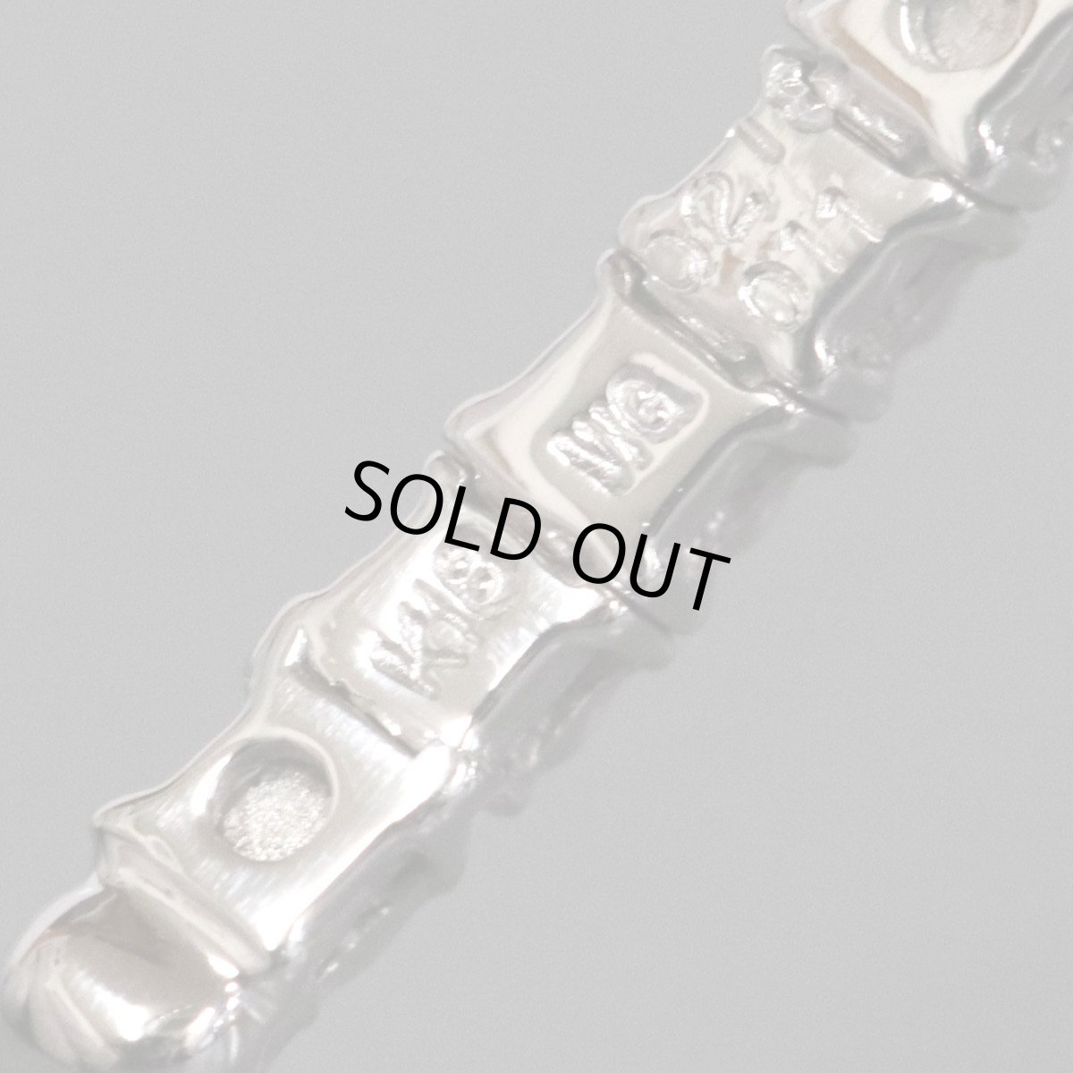 画像7: K18WGピンクサファイアダイヤモンドバングル PS0.218 D0.11 3.9g 14-16.5cm (7)