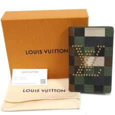 画像1: ルイ・ヴィトン オーガナイザー・ドゥ・ポッシュ(M83165)ダミエ・ダモフラージュ (1)