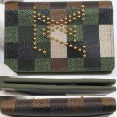 画像2: ルイ・ヴィトン オーガナイザー・ドゥ・ポッシュ(M83165)ダミエ・ダモフラージュ (2)