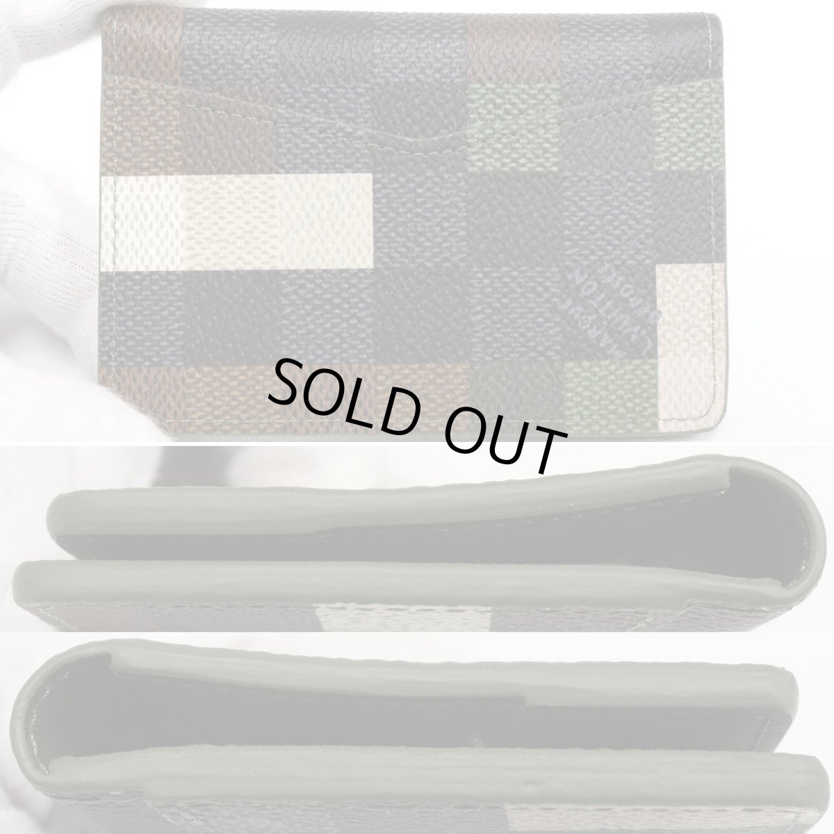 画像3: ルイ・ヴィトン オーガナイザー・ドゥ・ポッシュ(M83165)ダミエ・ダモフラージュ (3)