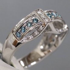 画像3: Pt900ダイヤモンドリング D0.51 8.6g #12 (3)