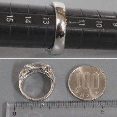 画像8: Pt900ダイヤモンドリング D0.51 8.6g #12 (8)