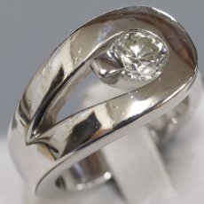 画像1: Pt900ダイヤモンドリング D1.22 25.7g #17 (1)