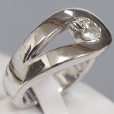 画像3: Pt900ダイヤモンドリング D1.22 25.7g #17 (3)