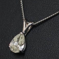 画像7: Pt850ダイヤモンドペンダント D1.15 4.2g 40cm ソーティング (7)