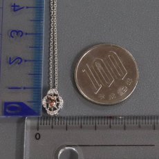 画像10: スタージュエリー Pt950トパーズダイヤモンドネックレス D0.08 3.0g 40cm (10)