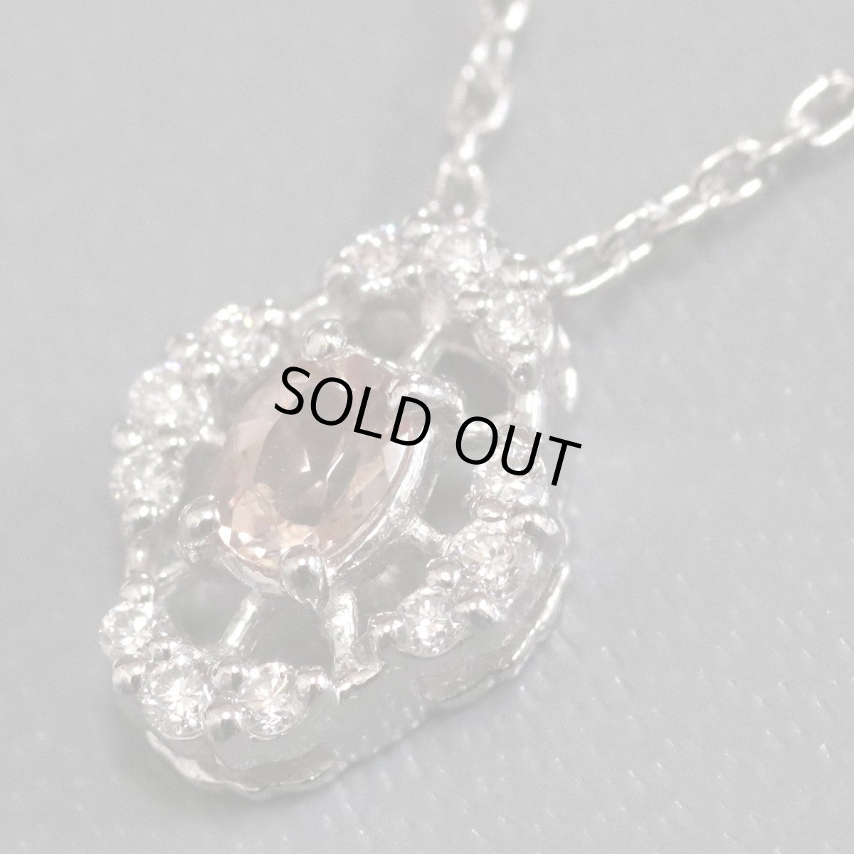 画像3: スタージュエリー Pt950トパーズダイヤモンドネックレス D0.08 3.0g 40cm (3)