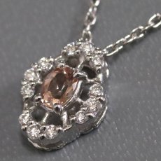 画像3: スタージュエリー Pt950トパーズダイヤモンドネックレス D0.08 3.0g 40cm (3)