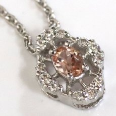 画像4: スタージュエリー Pt950トパーズダイヤモンドネックレス D0.08 3.0g 40cm (4)