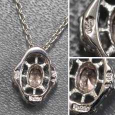 画像5: スタージュエリー Pt950トパーズダイヤモンドネックレス D0.08 3.0g 40cm (5)