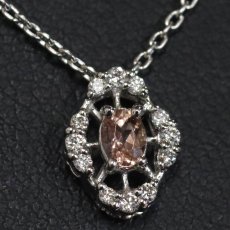 画像7: スタージュエリー Pt950トパーズダイヤモンドネックレス D0.08 3.0g 40cm (7)