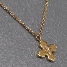 画像3: スタージュエリー K18ダイヤモンドネックレス クロスモチーフ D0.006 1.5g 39cm (3)
