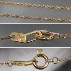 画像7: スタージュエリー K18ダイヤモンドネックレス クロスモチーフ D0.006 1.5g 39cm (7)