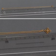 画像8: スタージュエリー K18ダイヤモンドネックレス クロスモチーフ D0.006 1.5g 39cm (8)